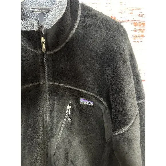 Patagonia R4 Polartec Men's ReTool Fleece Black Full Zip Sweater Jacket Size XXL - Picture 9 of 9